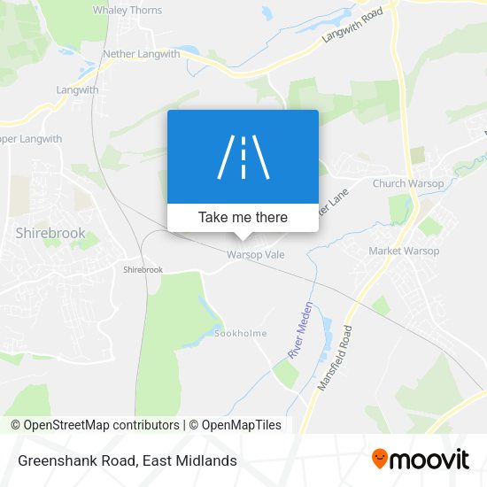Greenshank Road map
