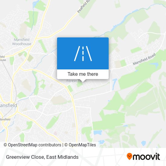 Greenview Close map