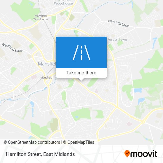 Hamilton Street map