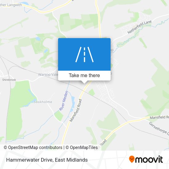 Hammerwater Drive map