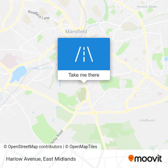 Harlow Avenue map