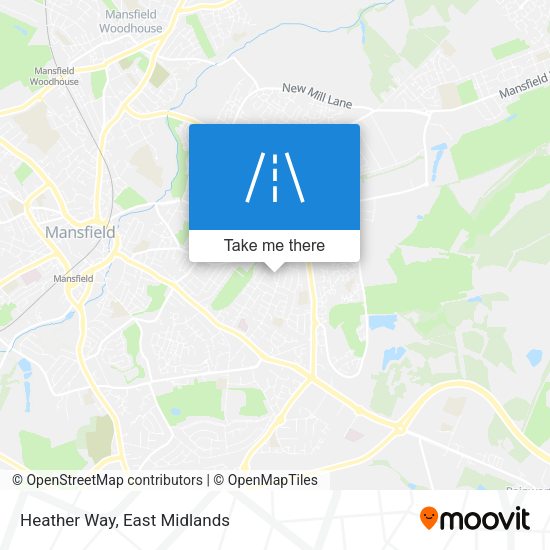 Heather Way map
