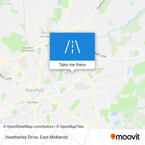 Heatherley Drive map