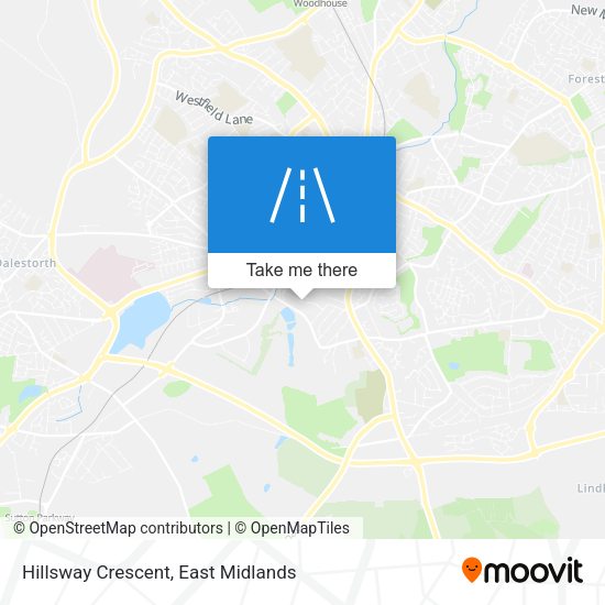 Hillsway Crescent map