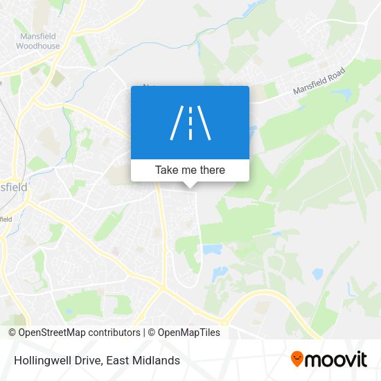 Hollingwell Drive map