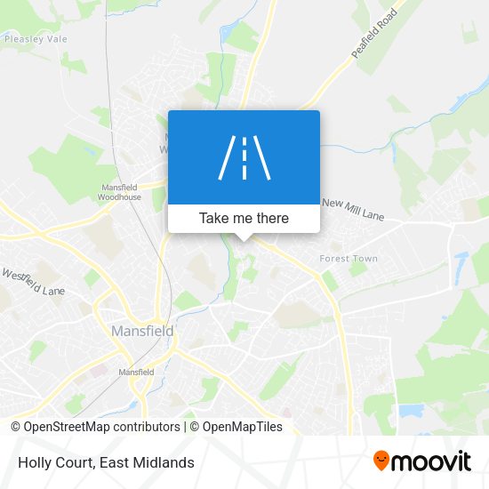 Holly Court map