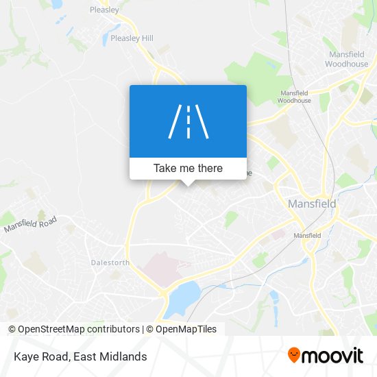 Kaye Road map