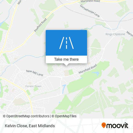 Kelvin Close map