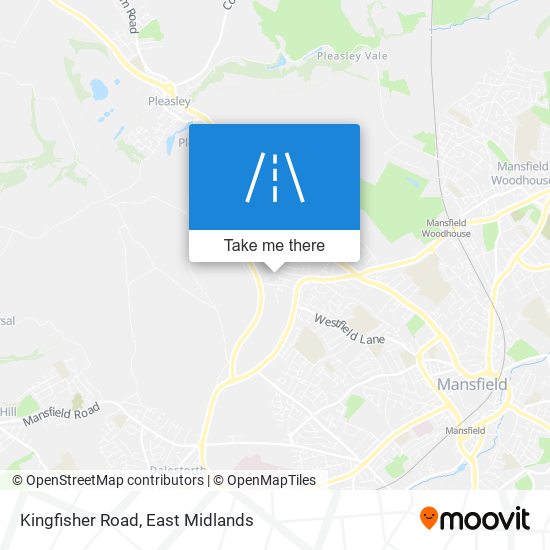 Kingfisher Road map