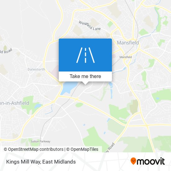 Kings Mill Way map