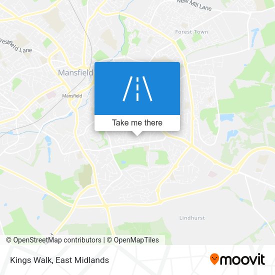 Kings Walk map