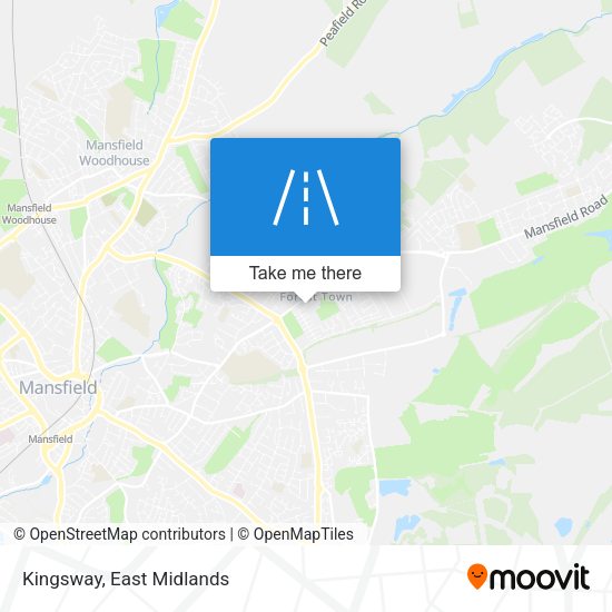 Kingsway map