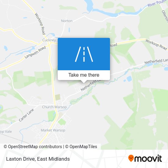 Laxton Drive map