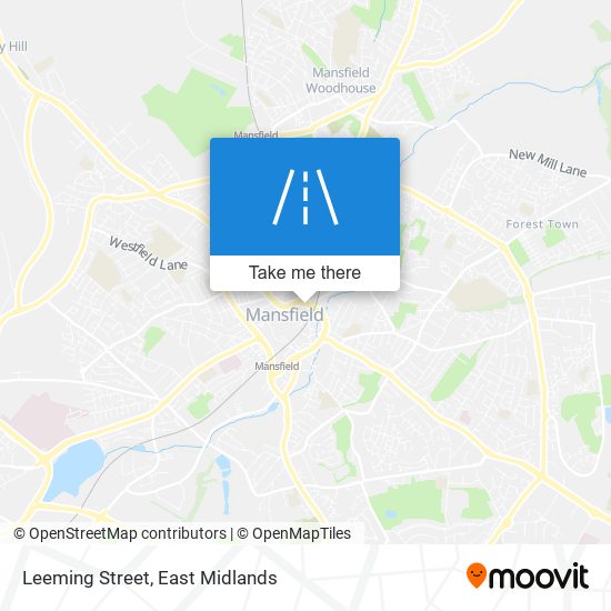 Leeming Street map