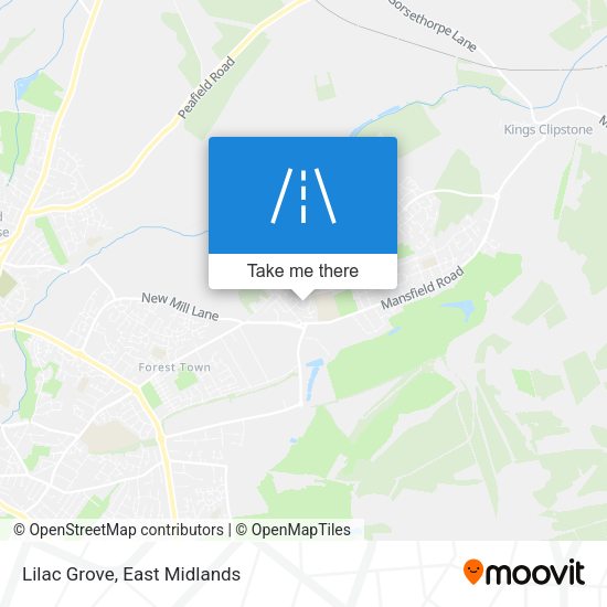 Lilac Grove map