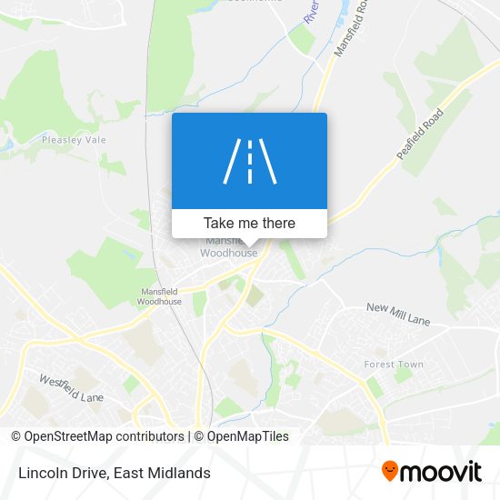 Lincoln Drive map