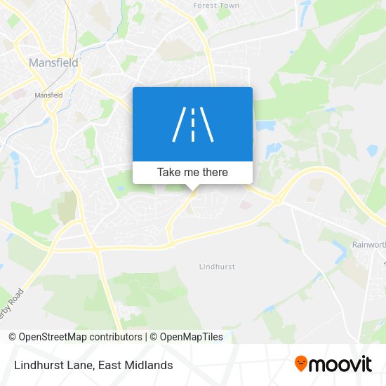 Lindhurst Lane map