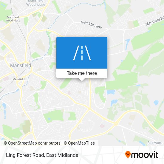 Ling Forest Road map