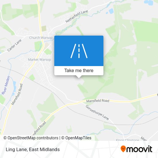 Ling Lane map