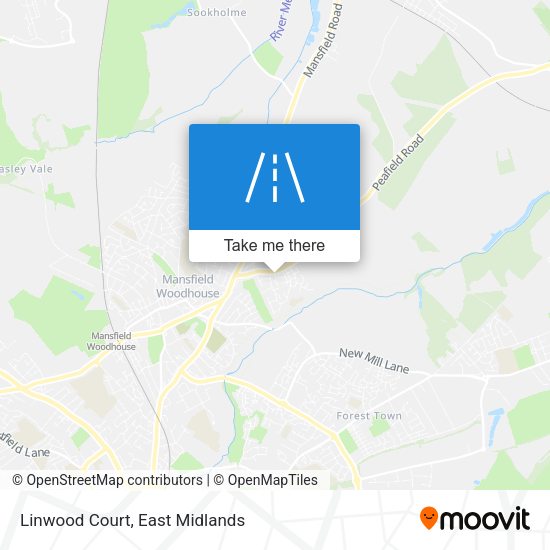Linwood Court map