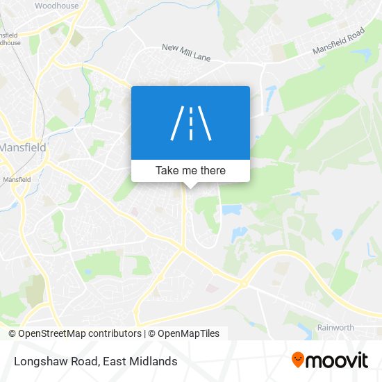 Longshaw Road map