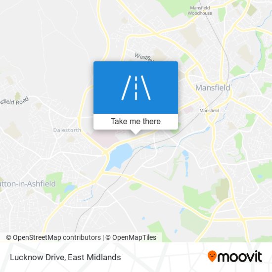 Lucknow Drive map