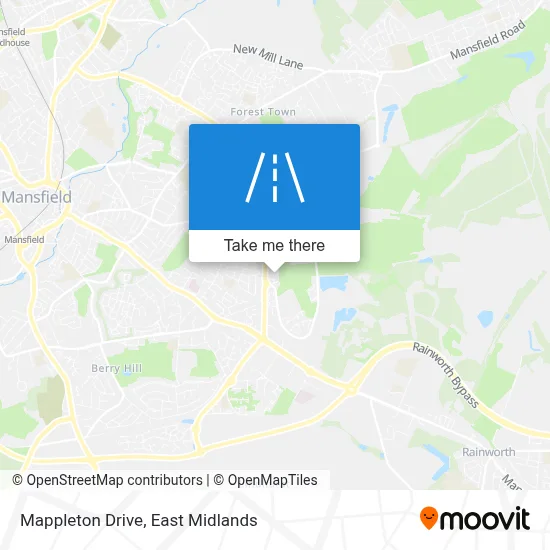 Mappleton Drive map