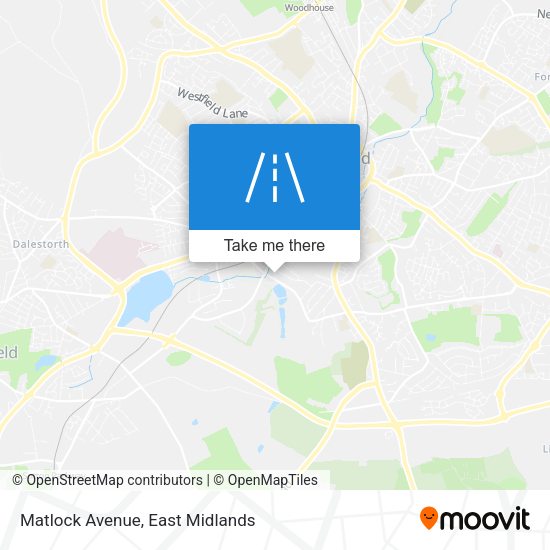Matlock Avenue map
