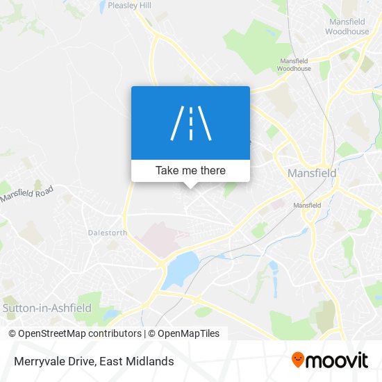 Merryvale Drive map