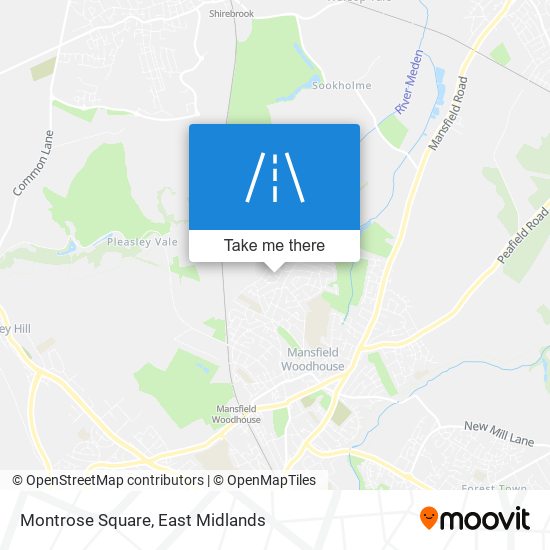 Montrose Square map