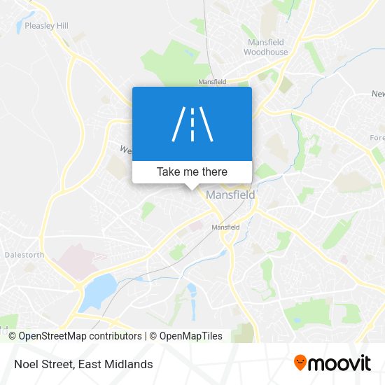 Noel Street map