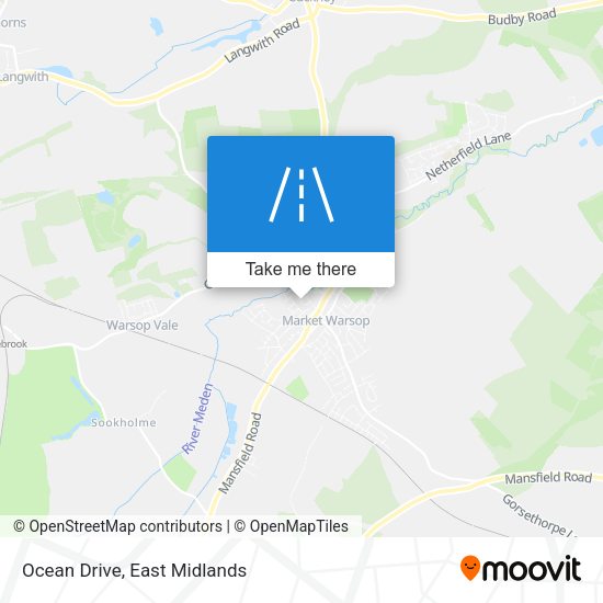 Ocean Drive map