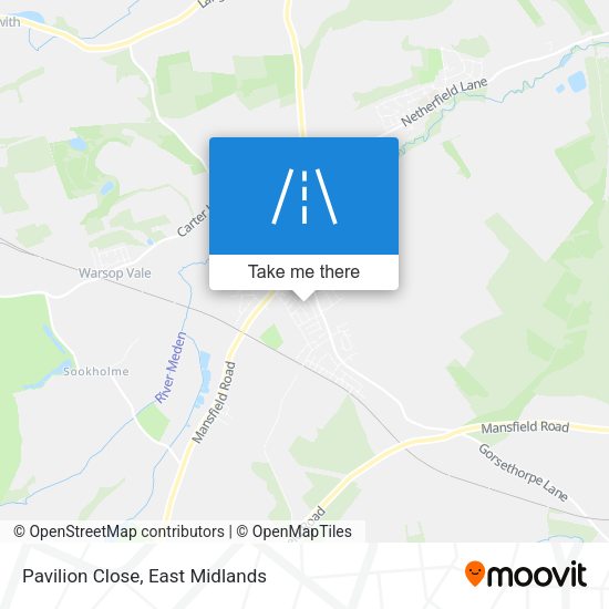 Pavilion Close map