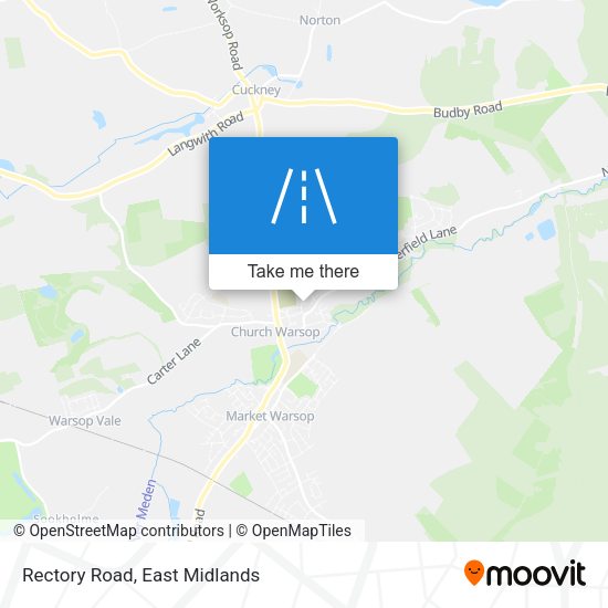 Rectory Road map