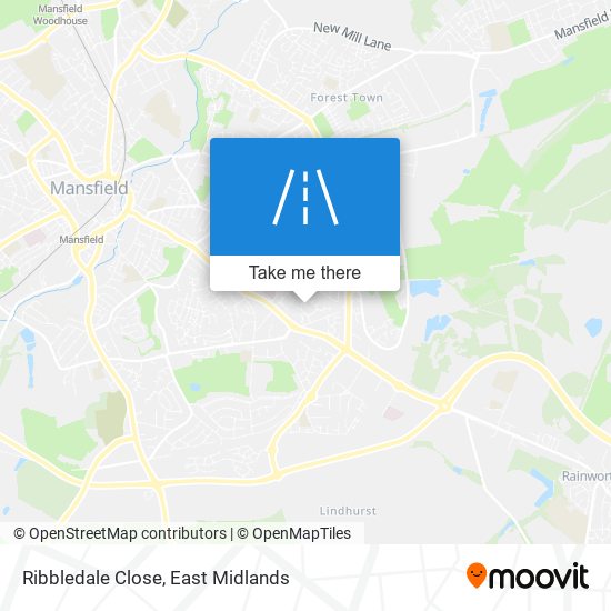 Ribbledale Close map