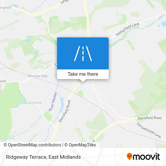 Ridgeway Terrace map