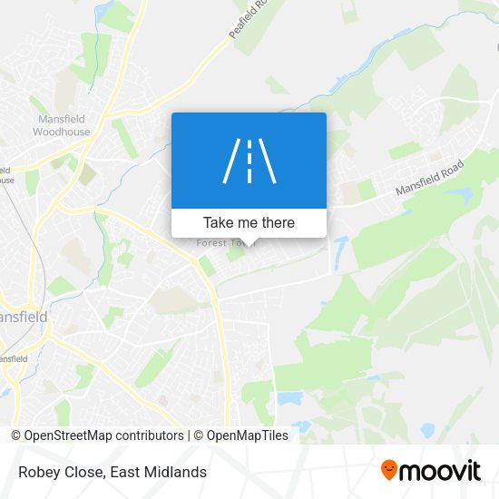 Robey Close map