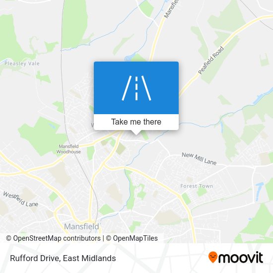 Rufford Drive map