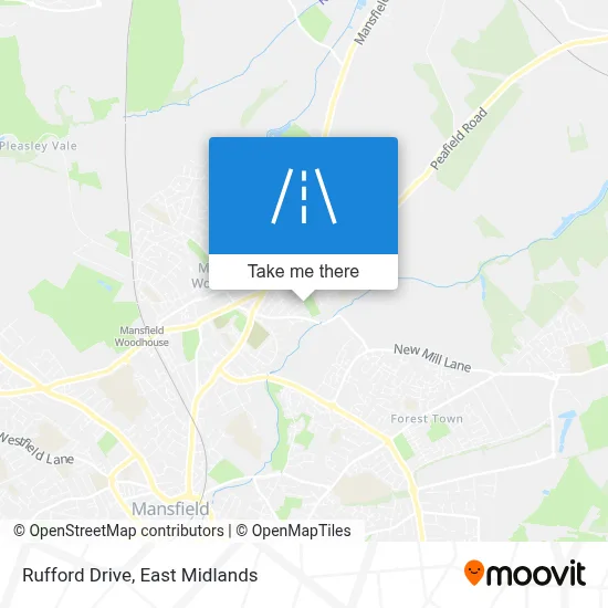 Rufford Drive map
