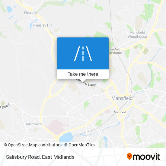 Salisbury Road map