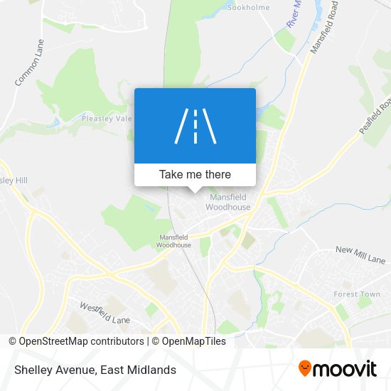Shelley Avenue map