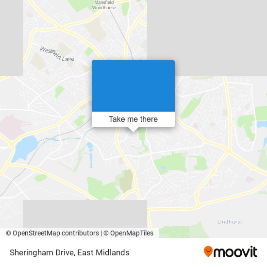 Sheringham Drive map