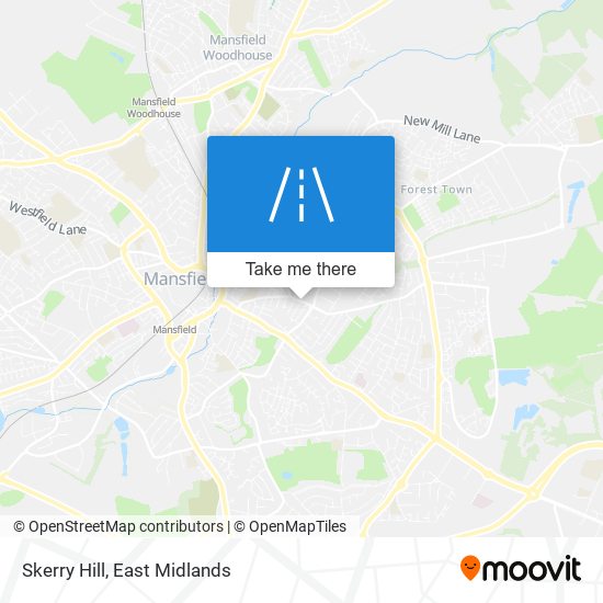 Skerry Hill map