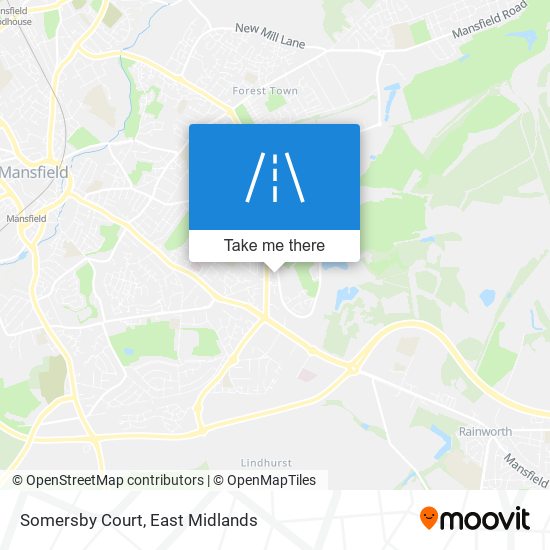 Somersby Court map