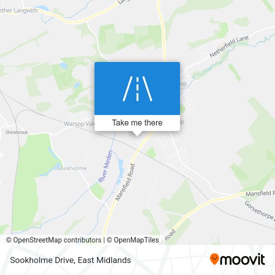Sookholme Drive map