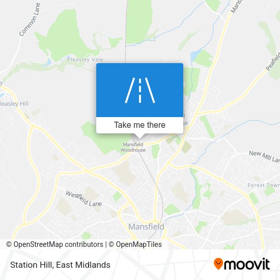 Station Hill map