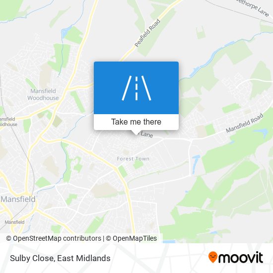 Sulby Close map