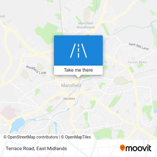 Terrace Road map