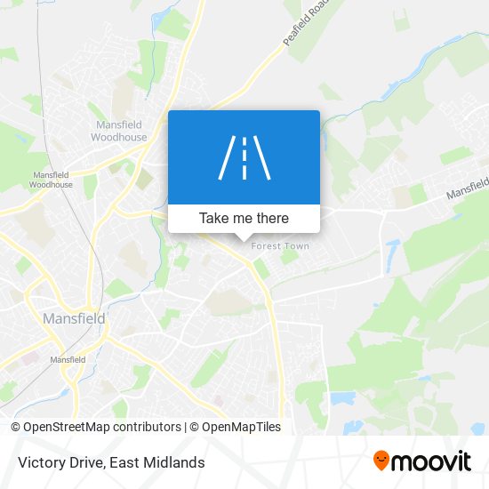 Victory Drive map