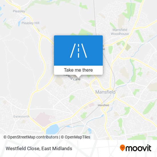 Westfield Close map